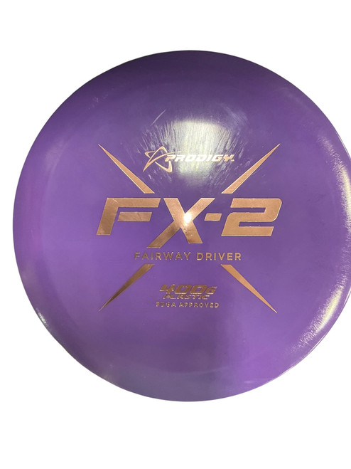 Vist Large View of Product Image Which is Used Prodigy FX-2 Disc Golf Driver Purple