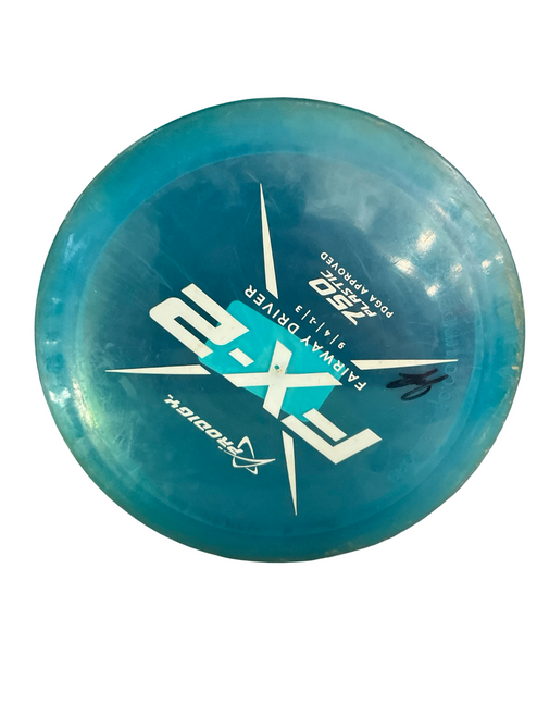 Vist Large View of Product Image Which is Used Prodigy FX-2 Disc Golf Driver Royal Blue