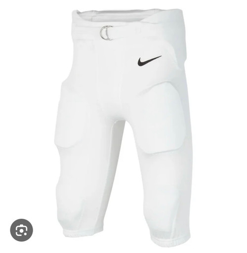 Vist Large View of Product Image Which is Used Nike Youth FB Integrated Pants White SM