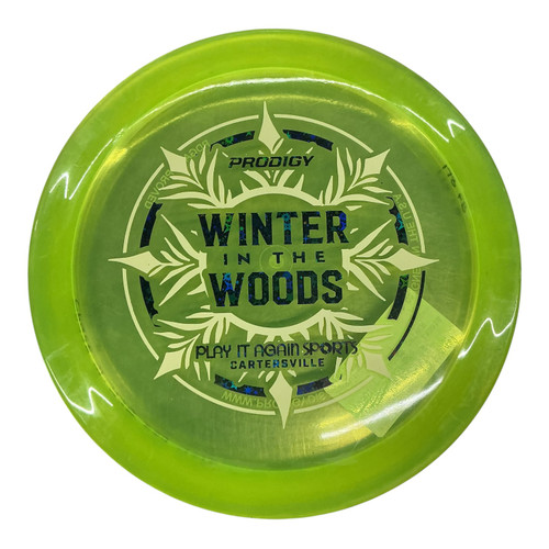 Vist Large View of Product Image Which is Used Prodigy FEEDBACK Disc Golf Driver Green 173g