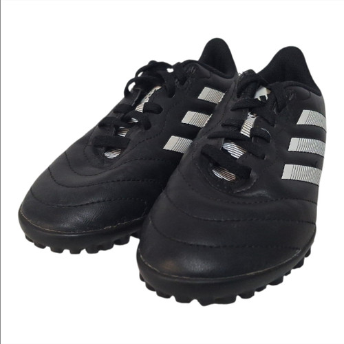 Vist Large View of Product Image Which is Used Adidas Soccer Turf Shoes Black Junior 01.5
