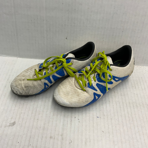 Vist Large View of Product Image Which is Used Adidas Soccer Cleats White Junior 03
