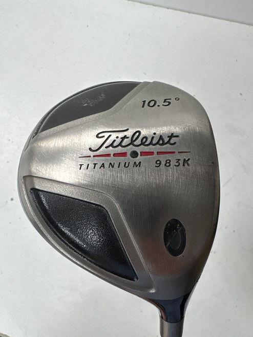 Vist Large View of Product Image Which is Used Titleist TITANIUM 983K Mens Driver RH 10.5 Degree