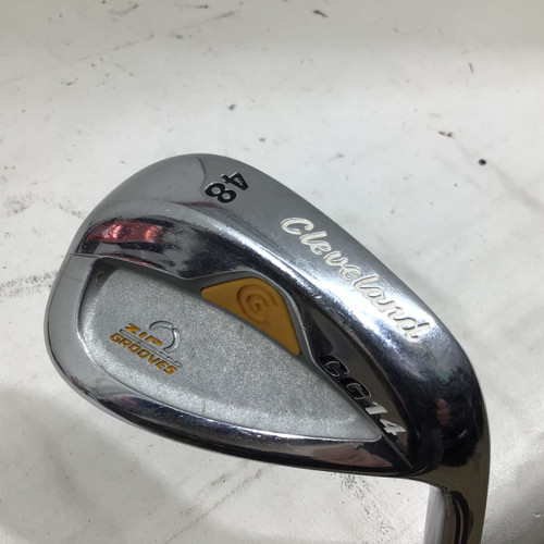 Vist Large View of Product Image Which is Used Cleveland CG14 ZIP GROOVES 48 DEG RH WEDGE Golf Wedge Mens RH 48 Degree