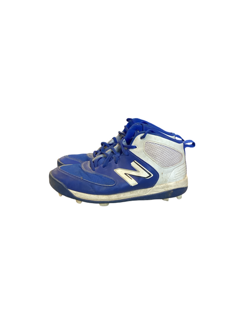 Vist Large View of Product Image Which is Used New Balance CLEAT Baseball Cleats Royal Blue Youth 06.5