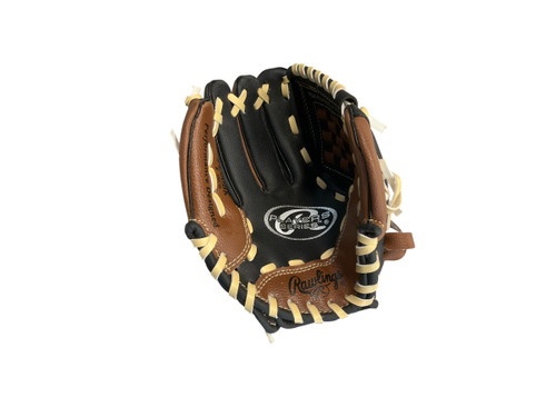 Vist Large View of Product Image Which is Used Rawlings PLAYER SERIES BB/SB Glove LH Throw None 9"