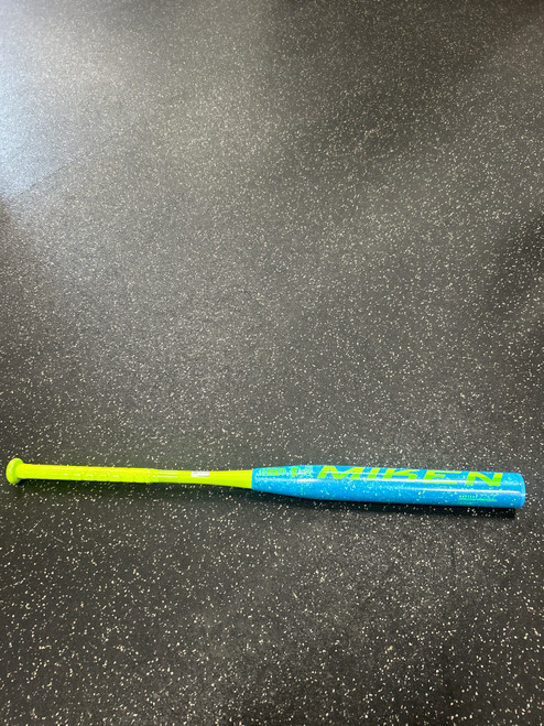 Vist Large View of Product Image Which is Used Miken NIW FREAK SPLATTER MSU6FRKL 26OZ BB/SB Slowpitch Bat 34"