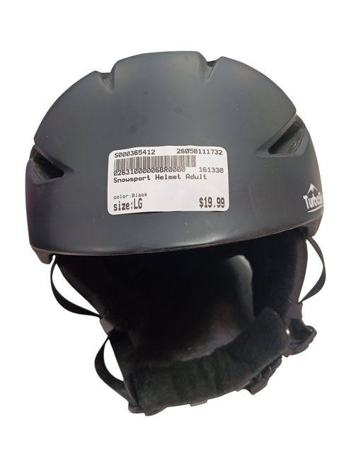 Vist Large View of Product Image Which is Used Snowsport Helmet Adult Black LG
