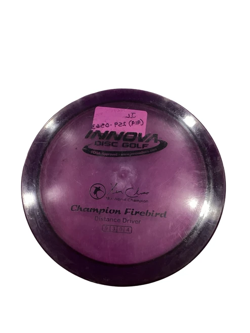 Vist Large View of Product Image Which is Used Innova CHAMPION FIREBIRD Disc Golf Driver Purple
