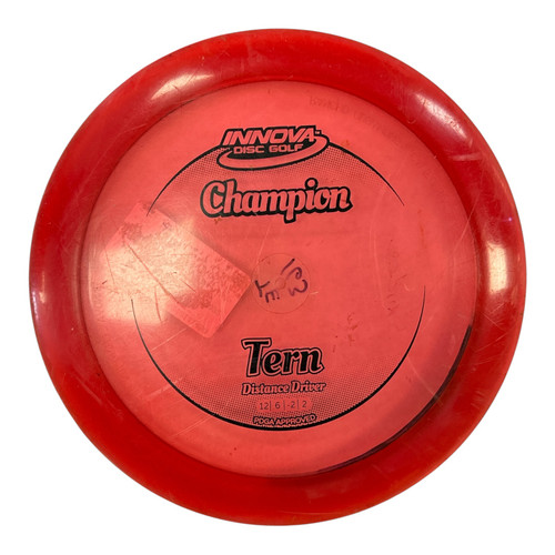 Vist Large View of Product Image Which is Used Innova TERN Disc Golf Driver Red 163g
