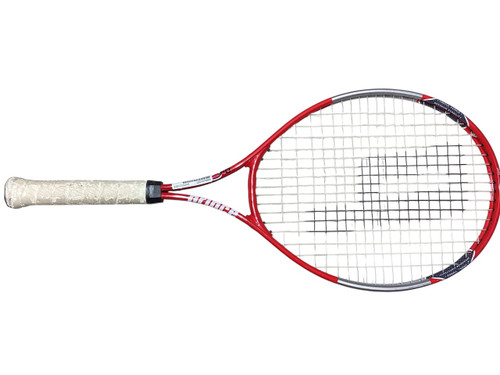 Vist Large View of Product Image Which is Used Prince AIR ICE Adult Tennis Racquet Red 4 1/4"
