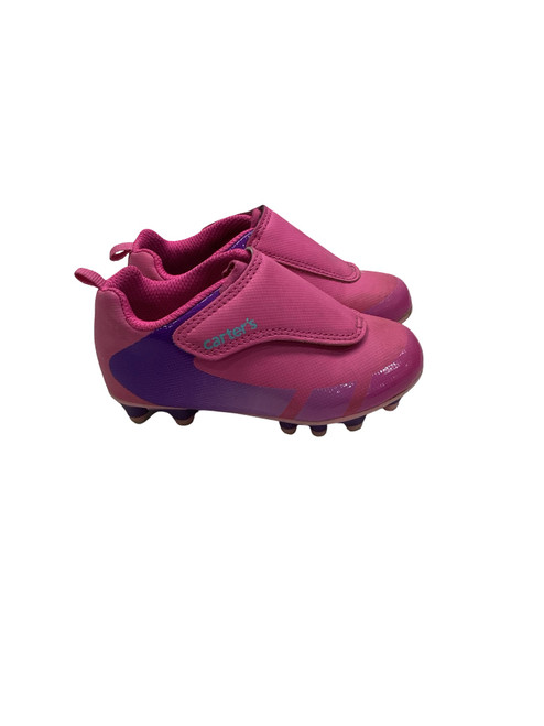 Vist Large View of Product Image Which is Used Soccer Cleats Pink Youth 07.0