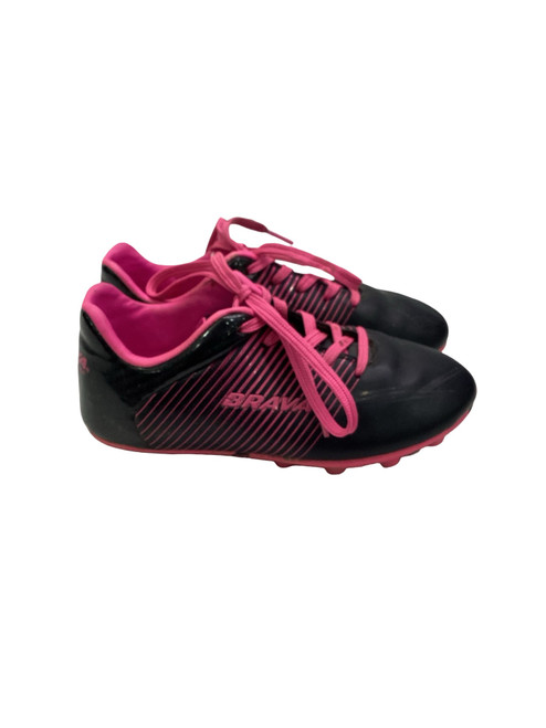 Vist Large View of Product Image Which is Used Brava Soccer Cleats Black Youth 13.0
