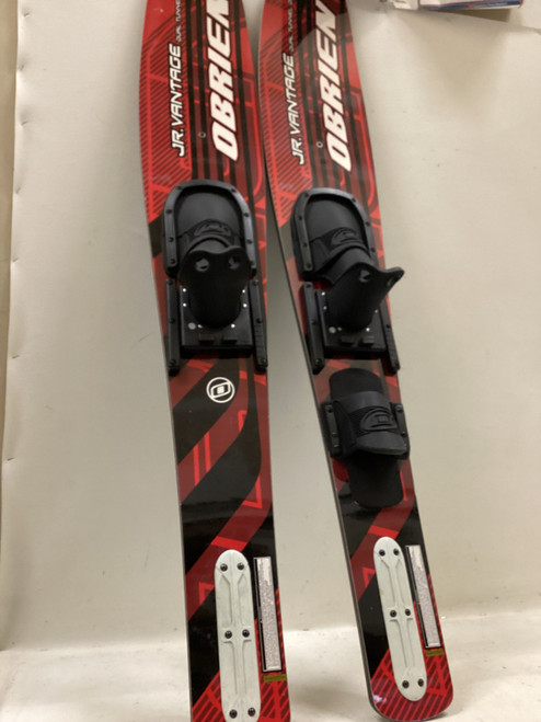 Vist Large View of Product Image Which is Used O'Brien Pair of Skis Red 53"