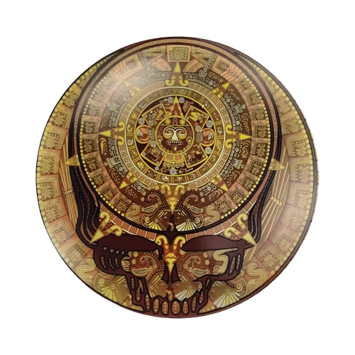Vist Large View of Product Image Which is Used Innova FIREBIRD AZTEC CALENDAR Disc Golf Driver Brown 173g