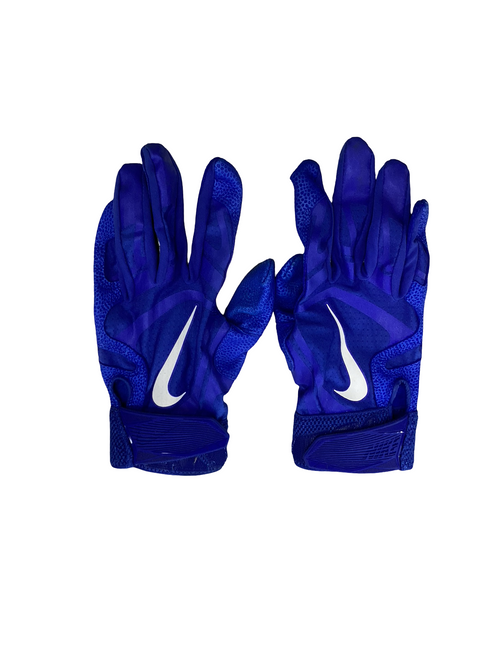 Vist Large View of Product Image Which is Used Nike BB/SB Batting Gloves Royal Blue MD