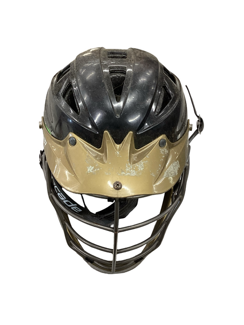 Vist Large View of Product Image Which is Used Cascade CPVR Lacrosse Helmet Black One Size