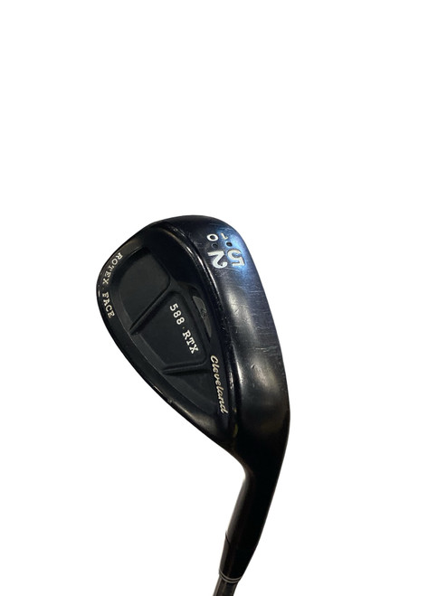 Vist Large View of Product Image Which is Used Cleveland 588 RTX Golf Wedge Mens RH 52 Degree