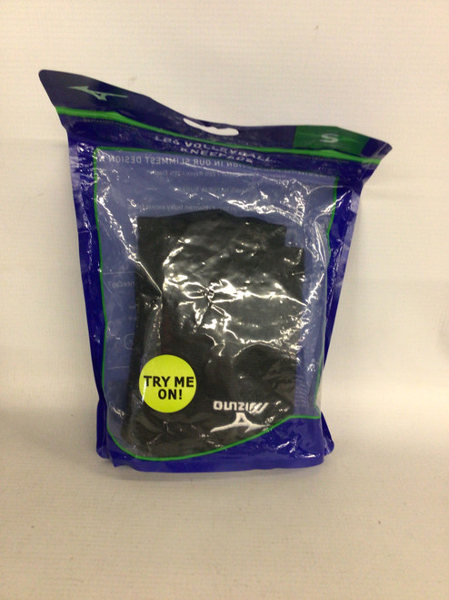 Vist Large View of Product Image Which is Used Mizuno VB Knee Pads Black