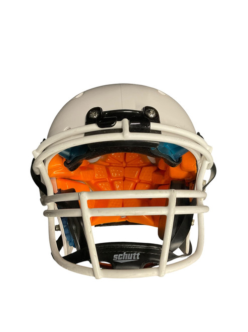 Vist Large View of Product Image Which is Used Schutt SCHUTT RECRUIT HYBRID LRG WHITE HELMET FB Helmet White LG