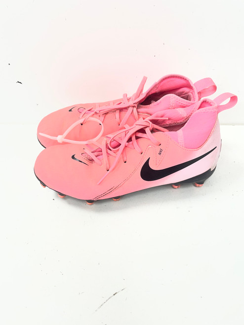 Vist Large View of Product Image Which is Used Nike PHANTOM LUNA Soccer Cleats Pink Junior 04