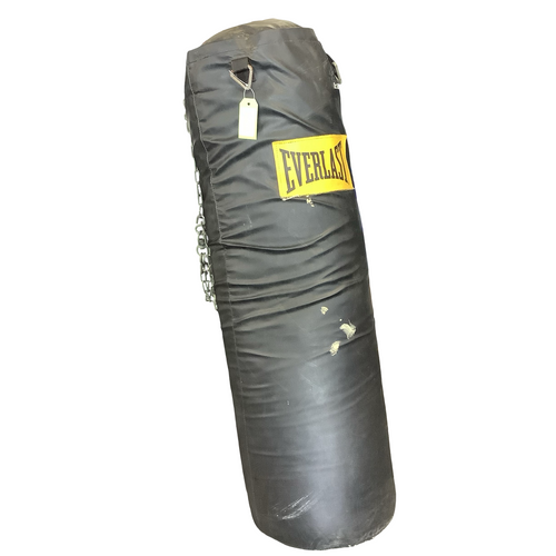 Vist Large View of Product Image Which is Used Everlast HEAVY BAG Boxing Heavy Bag Black 100 lb