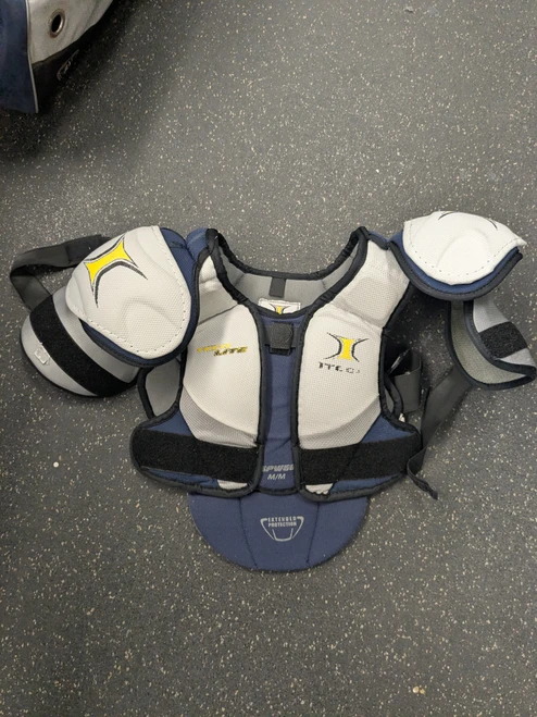 Vist Large View of Product Image Which is Used Itech TECH LITE Senior Shoulder Pads MD