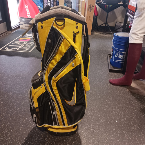 Vist Large View of Product Image Which is Used Nike CART BAG Mens Cart Bag Yellow