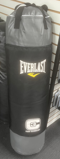 Vist Large View of Product Image Which is Used Everlast 100LB Boxing Heavy Bag Grey 100 lb