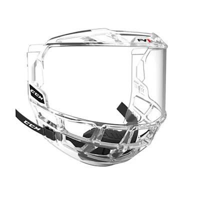 Vist Large View of Product Image Which is New CCM HF Full Visor Jr