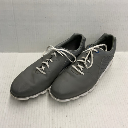 Vist Large View of Product Image Which is Used Foot Joy Mens Golf Shoes Grey Senior 15