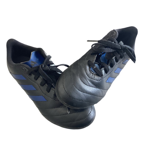 Vist Large View of Product Image Which is Used Adidas Soccer Cleats Black Junior 02.5