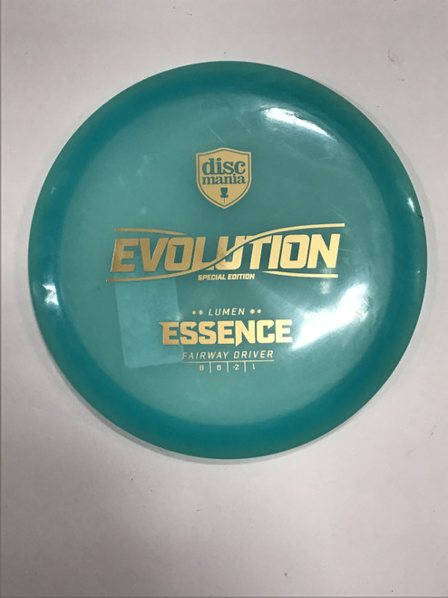 Vist Large View of Product Image Which is Used Discmania EVOLUTION LUMEN ESSENCE Disc Golf Driver Sky Blue 171g