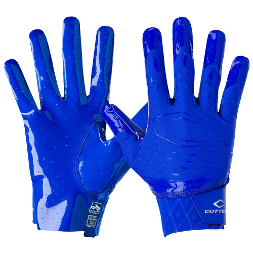 Vist Large View of Product Image Which is Used Cutters REV PRO 5.0 FB Gloves Royal Blue MD