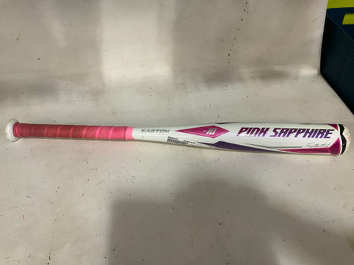 Vist Large View of Product Image Which is Used Easton PINK SAPPHIRE BB/SB Fastpitch Bat 26"