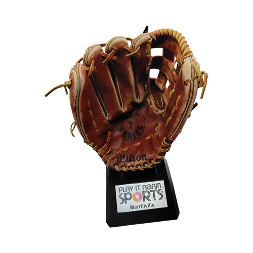 Vist Large View of Product Image Which is Used Wilson A9877 BB/SB Glove LH Throw Brown 13"