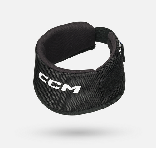 Vist Large View of Product Image Which is New CCM NG600 NECK GUARD Hockey Neck Guard Black