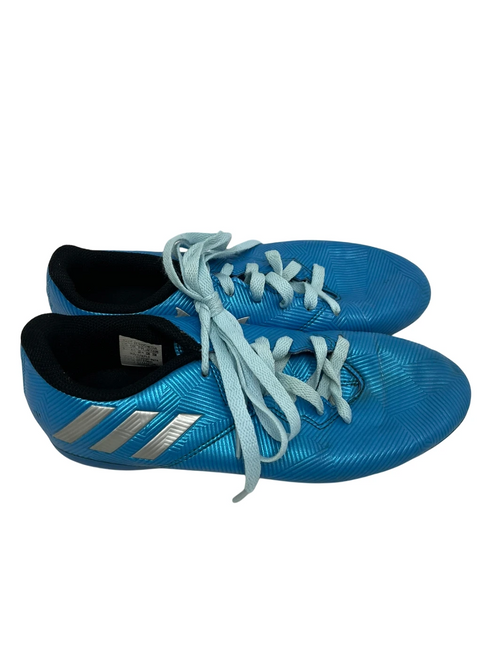 Vist Large View of Product Image Which is Used Adidas Messi Jr 5 Soccer Cleats Royal Blue