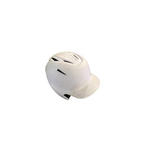 Vist Large View of Product Image Which is Used Evoshield WHITE HELMET Batting Helmet No Mask White SM