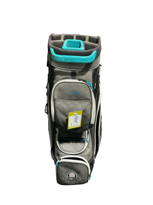 Vist Large View of Product Image Which is Used Ping HERMITAGE BLU Mens Stand Bag Grey