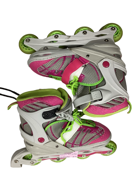 Vist Large View of Product Image Which is Used Bladerunner ABEC5 Junior Rec Fitness Skates Grey Adjustable