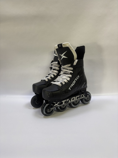 Vist Large View of Product Image Which is Used TRON Junior Rec Fitness Skates Black Adjustable