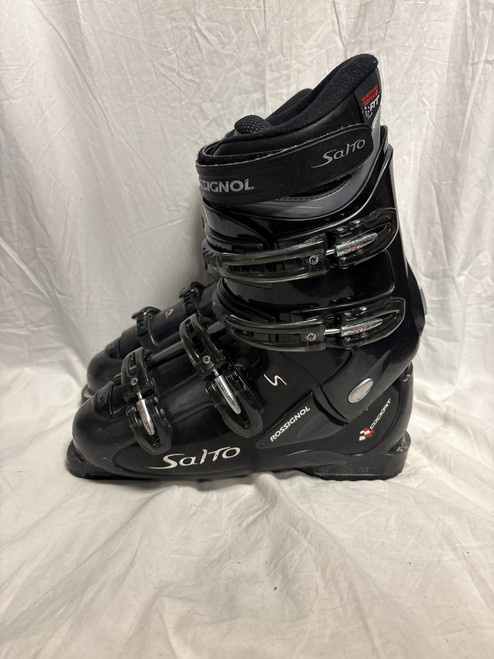 Vist Large View of Product Image Which is Used Rossignol SALTO Mens DH Ski Boot Black 285 MP - M10.5 - W11.5