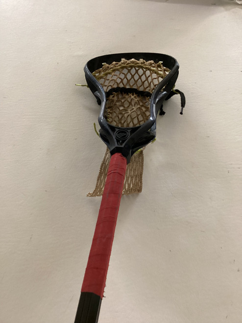 Vist Large View of Product Image Which is Used Maverik LAX STICK Men Atk/Mid Complete Stick Black