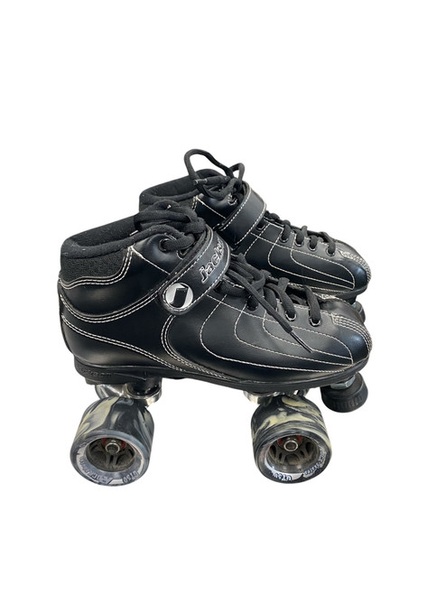 Vist Large View of Product Image Which is Used JACKSON QUAD SKATES Senior Roller Quad Skates Black Senior 6