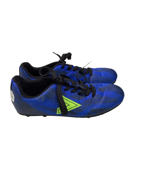 Vist Large View of Product Image Which is Used Mitre Soccer Cleats Royal Blue Junior 04.5