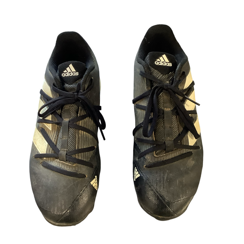 Vist Large View of Product Image Which is Used Adidas BOUNCE SZ 6 BB/SB Cleats Black Youth 06.0