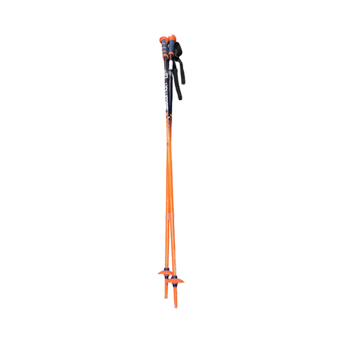 Vist Large View of Product Image Which is Used Salomon ARCTIC S3 SKI POLES Mens DH Ski Pole Navy Blue 120 cm / 48 in