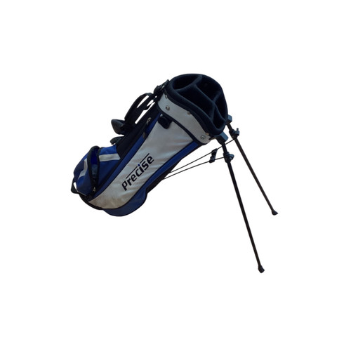 Vist Large View of Product Image Which is Used Precise BAG STAND PRECISE Jr Stand Bag Navy Blue And Grey