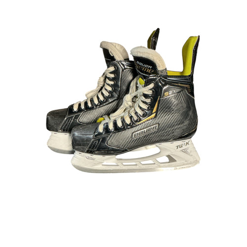 Vist Large View of Product Image Which is Used Bauer SZ 8 BAUER SUPREME SKATES Senior Hockey Skate Senior 8